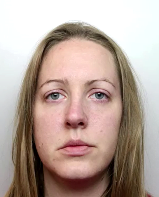 Lucy Letby mugshot after her arrest REUTERS/CHESHIRE CONSTABULARY
